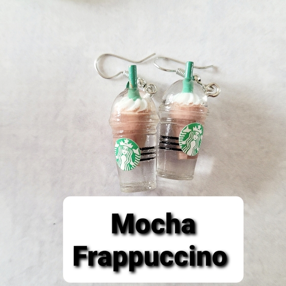 2/$20🌼 Pick Your Starbucks Frappuccino Earrings - Picture 4 of 8